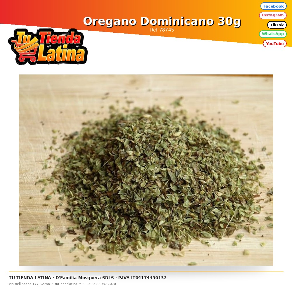 Oregano Dominicano RD 30g