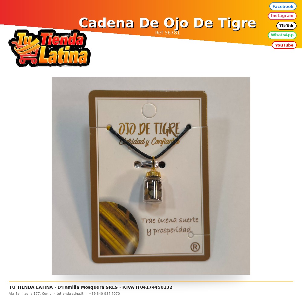 Catena dell'occhio di tigre