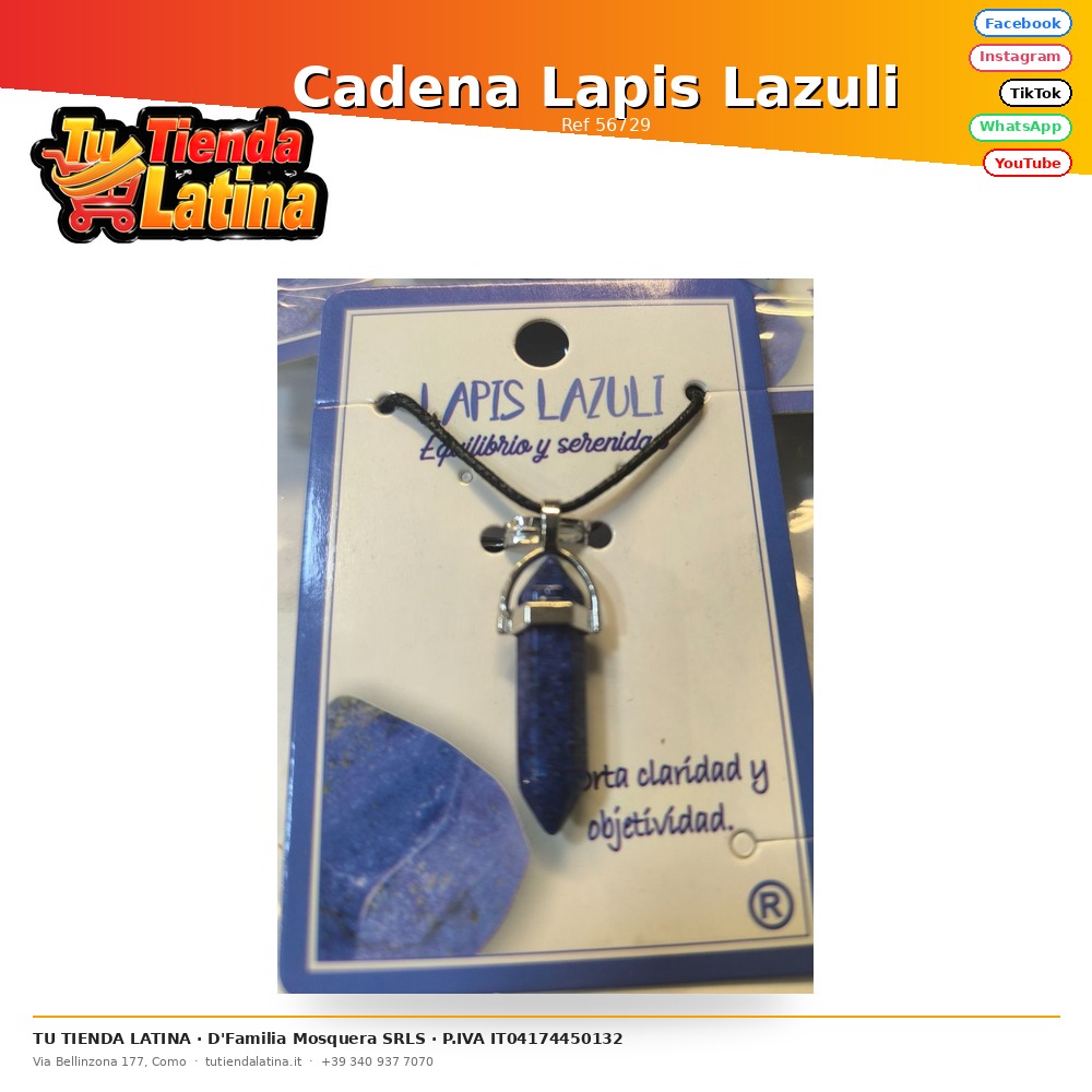 Catena di lapislazzuli