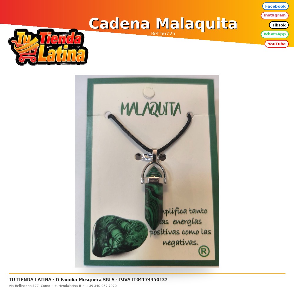 Cadena Malaquita