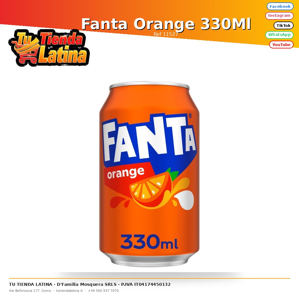 Fanta Arancia 330Ml