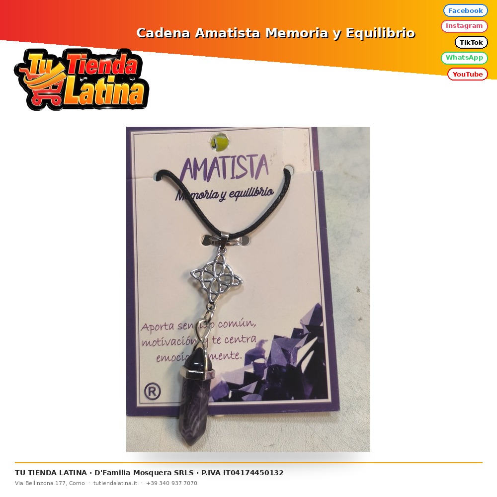 Amethyst Chain Memory and Balance