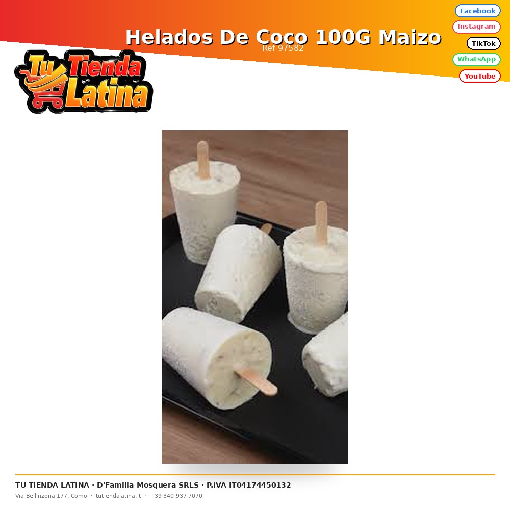 Gelato Al Cocco 100G Mais