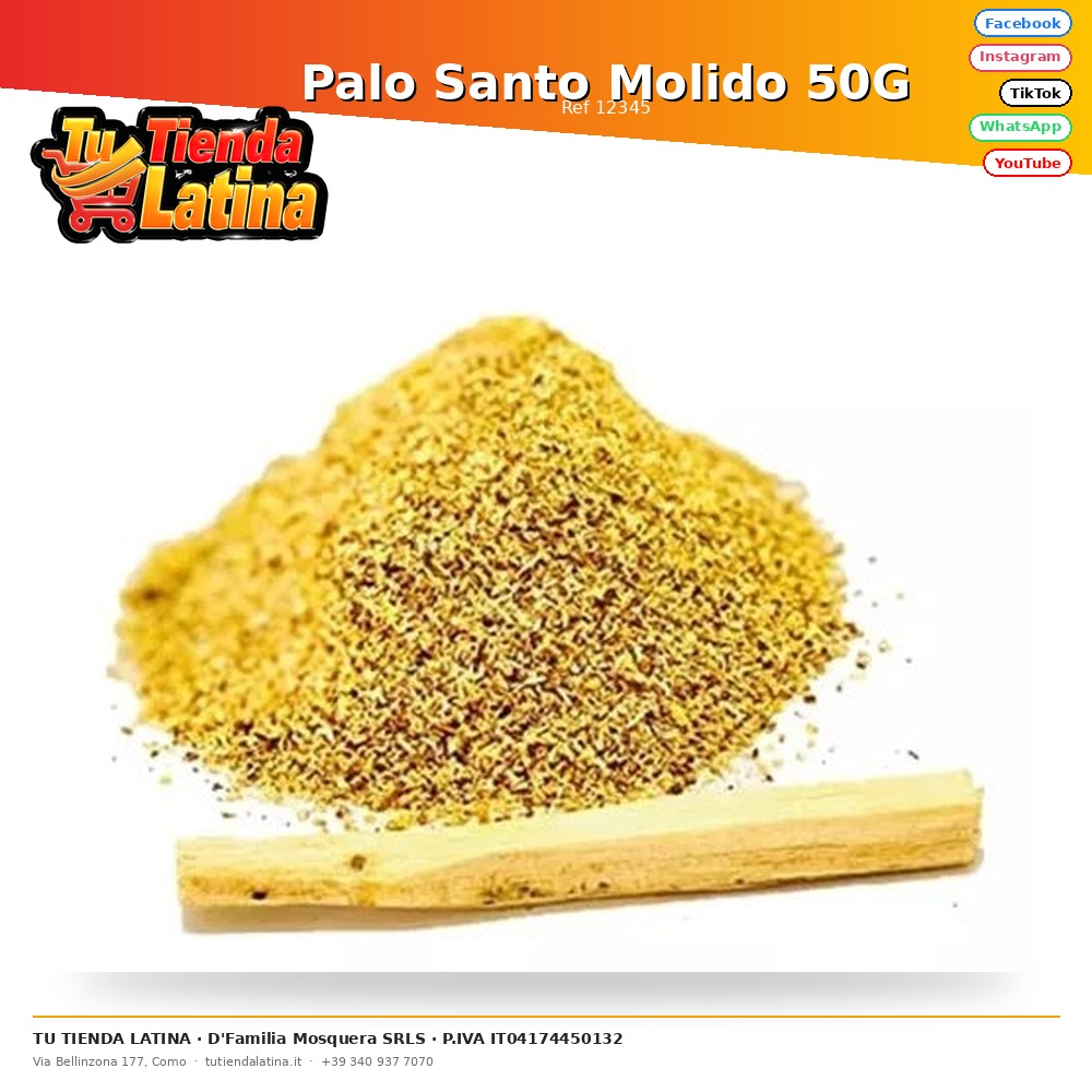 Palo Santo Macinato 50G