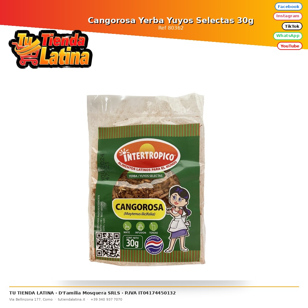 Cangorosa Yerba Yuyos Selectas 30g