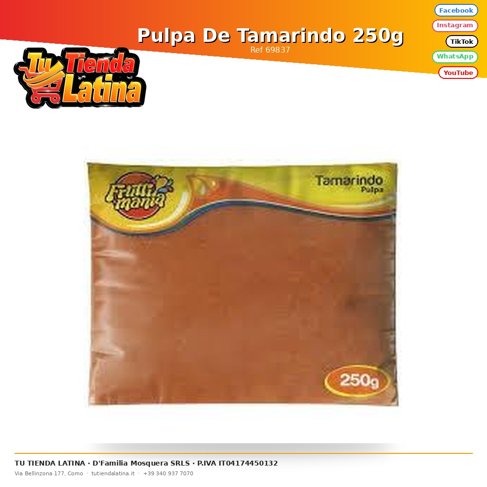 Pulpa De Tamarindo 250g