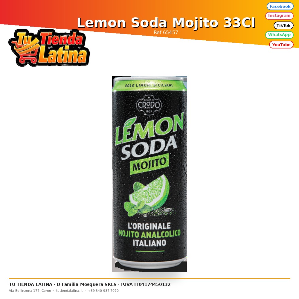 Lemon Soda Mojito 33Cl