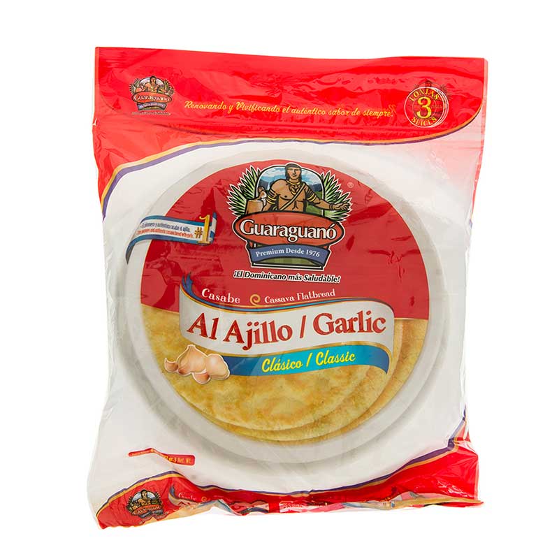 Casabe Al Ajillo Guanami 227gr (Dominican Republic)