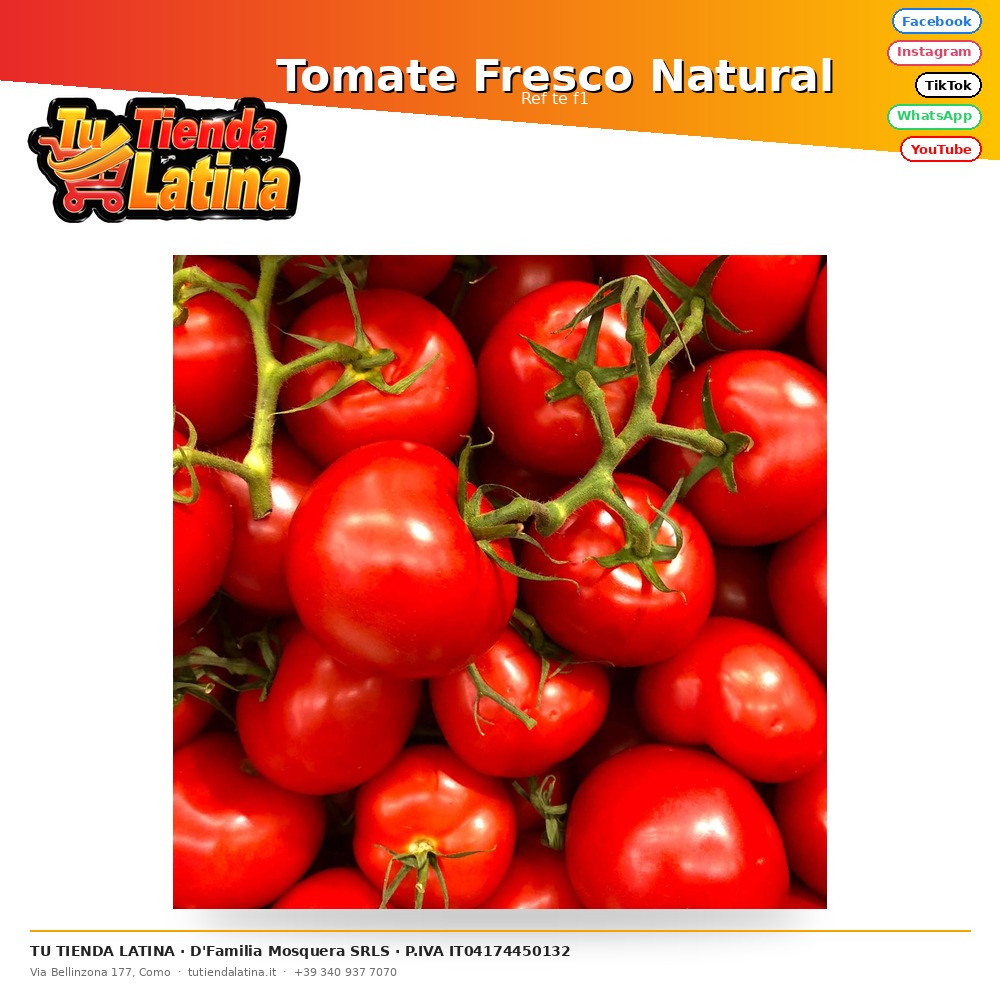 Tomate Fresco Natural