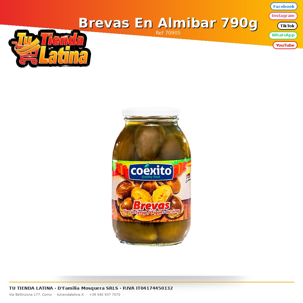 Brevas En Almibar 790g