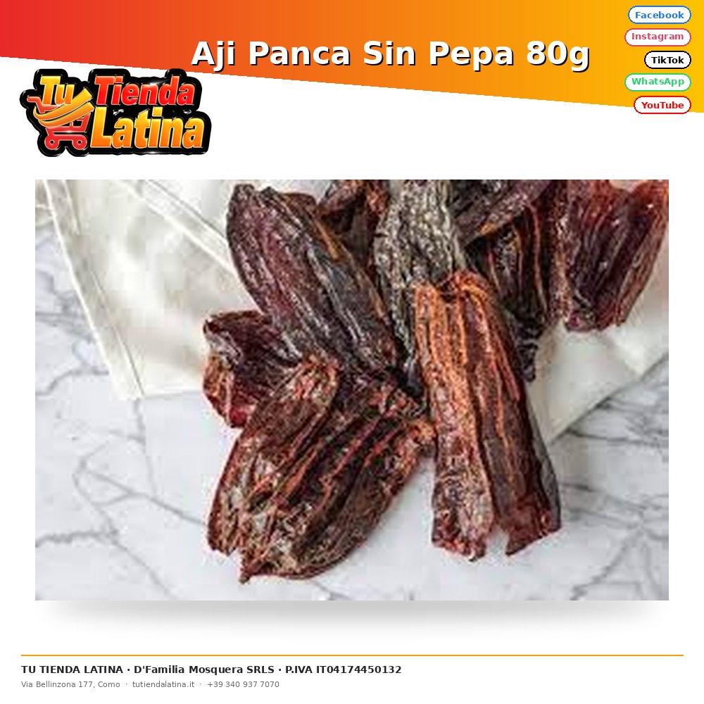 Aji Panca Sin Pepa 80g