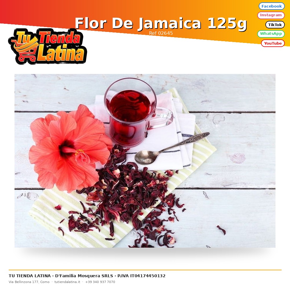 Jamaica Flower 125g