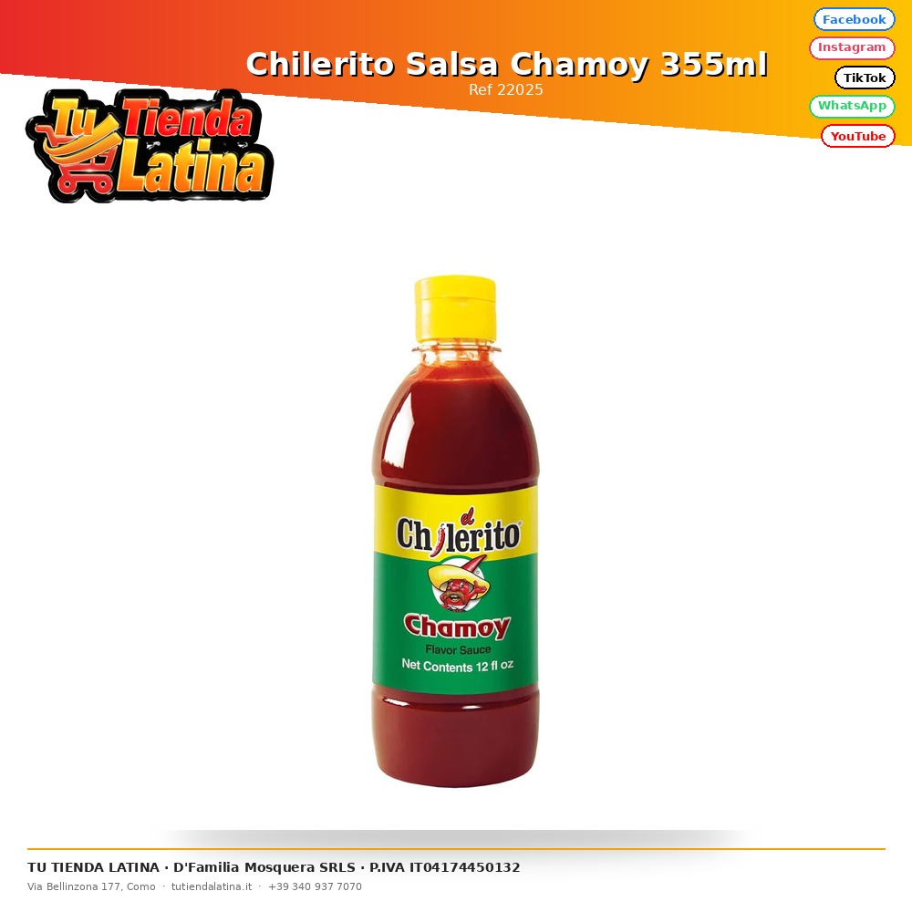 Chilerito Salsa Chamoy 355ml