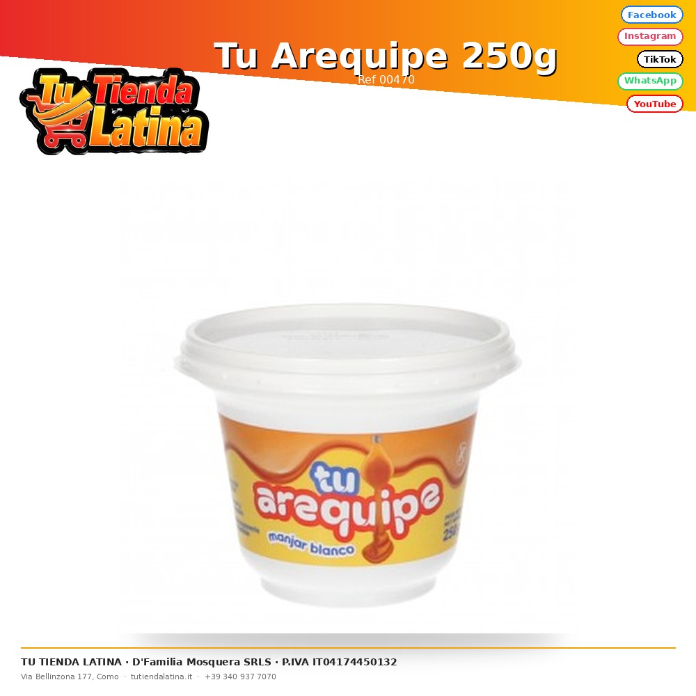 La tua Arequipe 250g