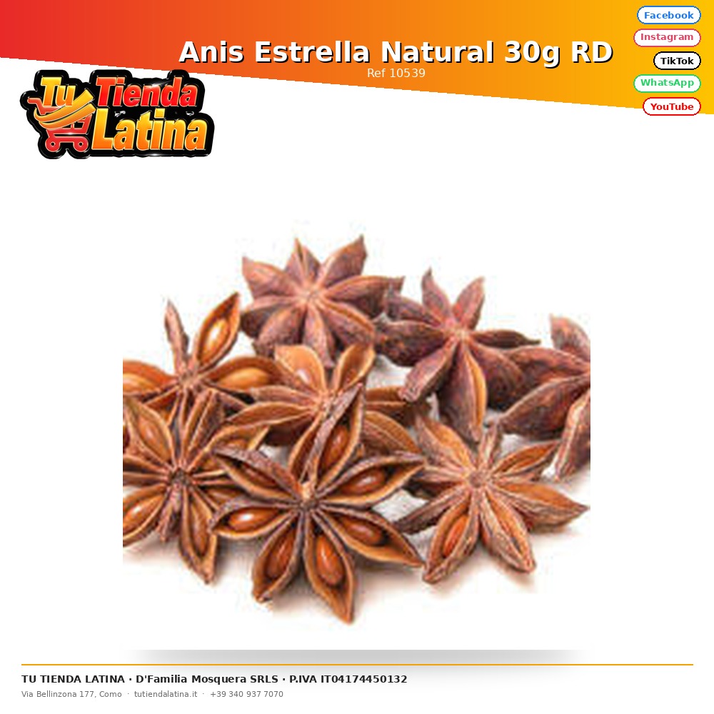 Anice Stellato Naturale 30g RD