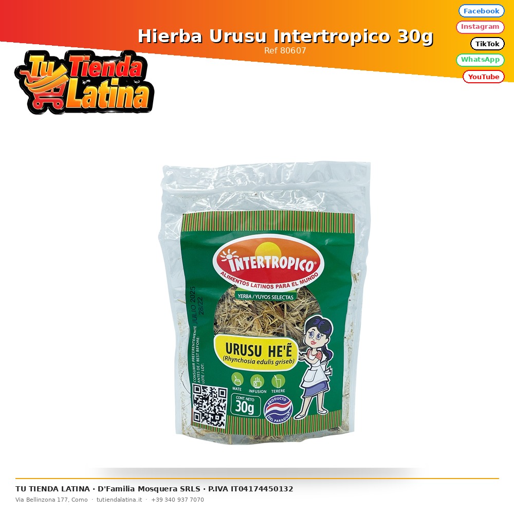 Intertropical Urusu Herb 30g