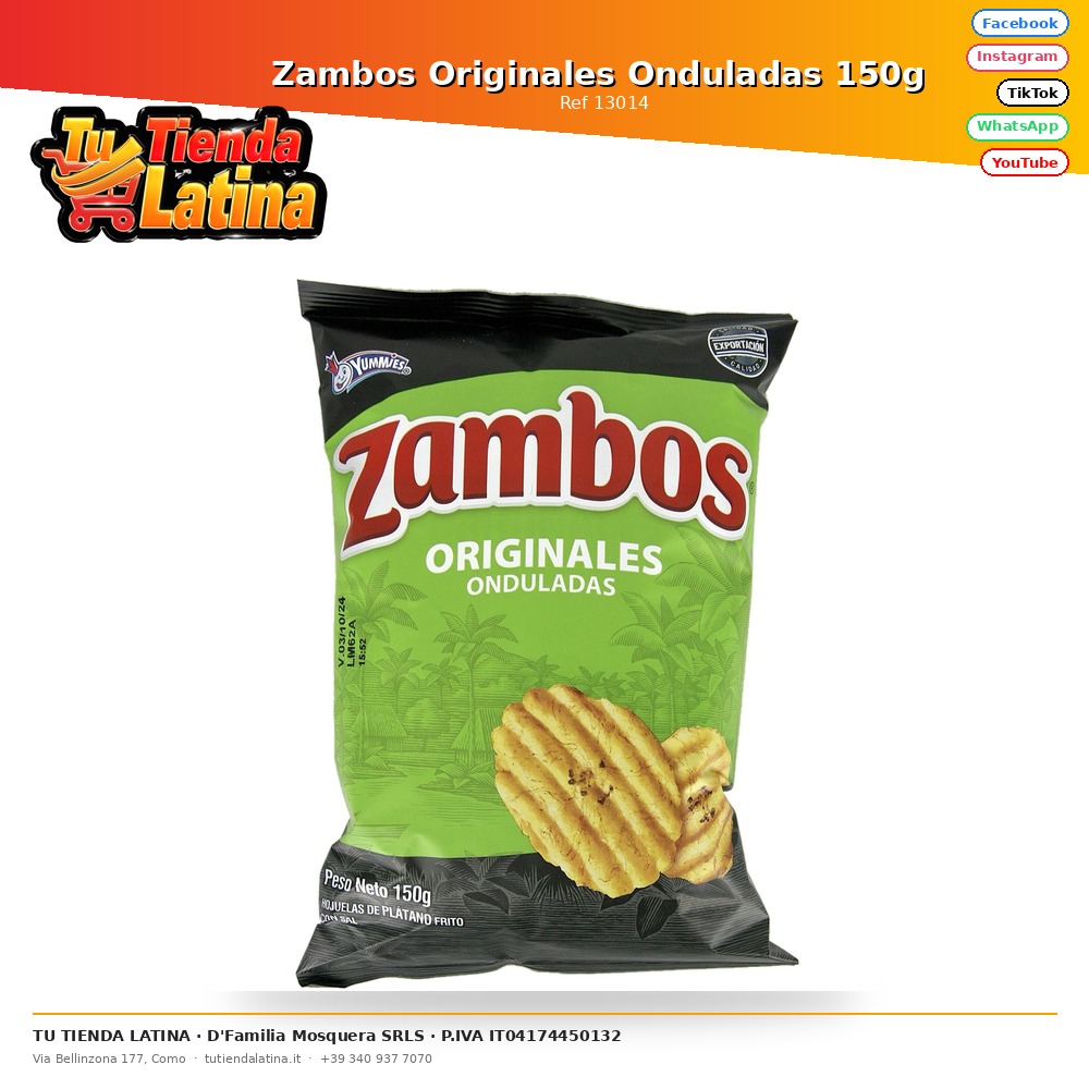 Original Wavy Zambos 150g