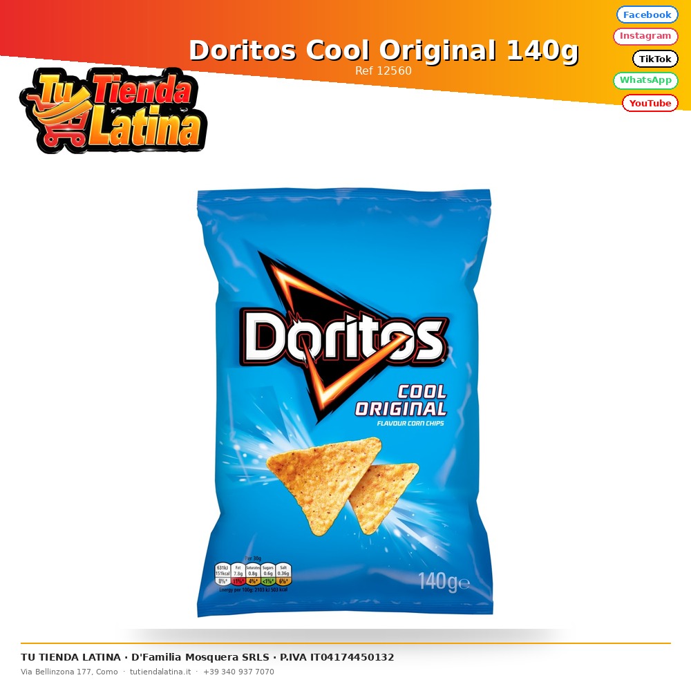 Doritos Cool Original 140g