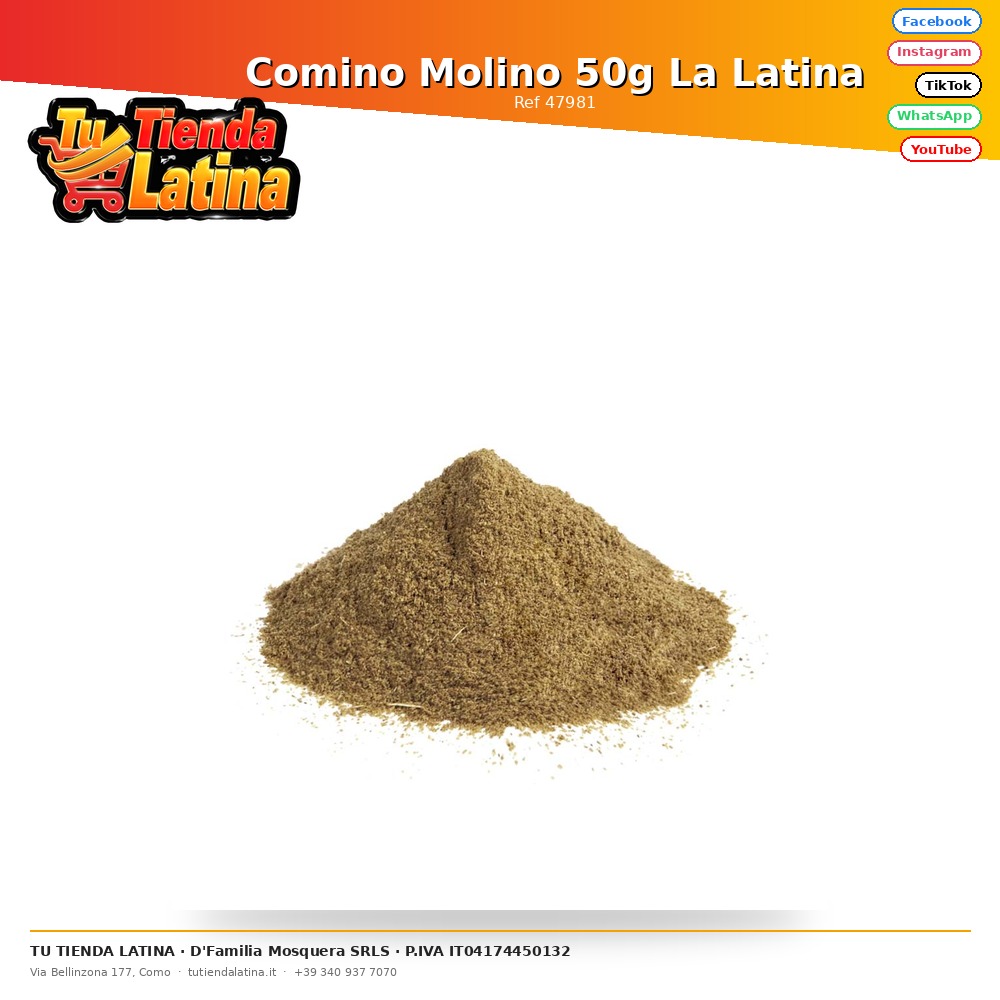 Comino Molino 50g La Latina