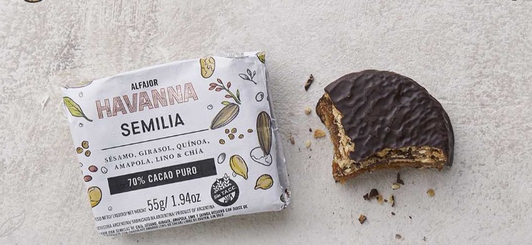 Alfajor Havanna Semilia 70% Cacao 55g