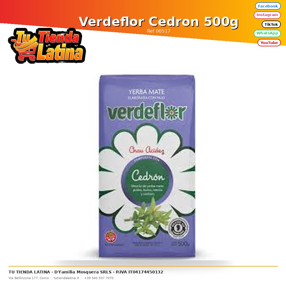 Verdeflor Cedron 500g