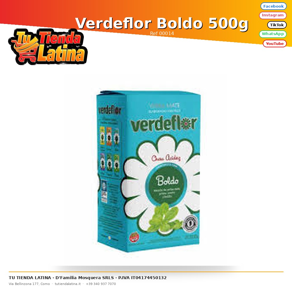 Verdeflor Boldo 500g