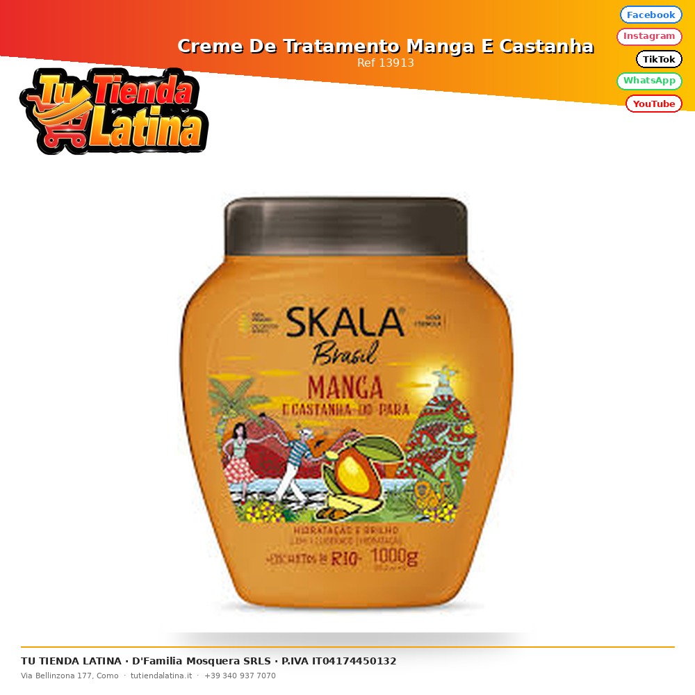 Manga E Castanha Treatment Cream