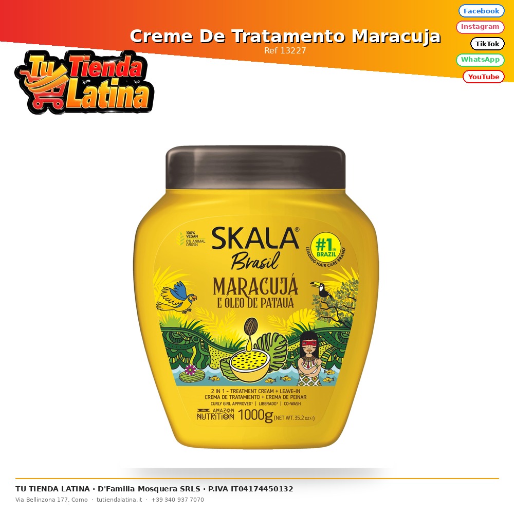 Creme De Tratamento Maracuja