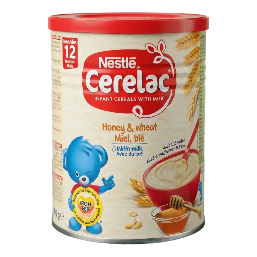Nestle wheat & Honey Ble, Miel Cerelac 400g