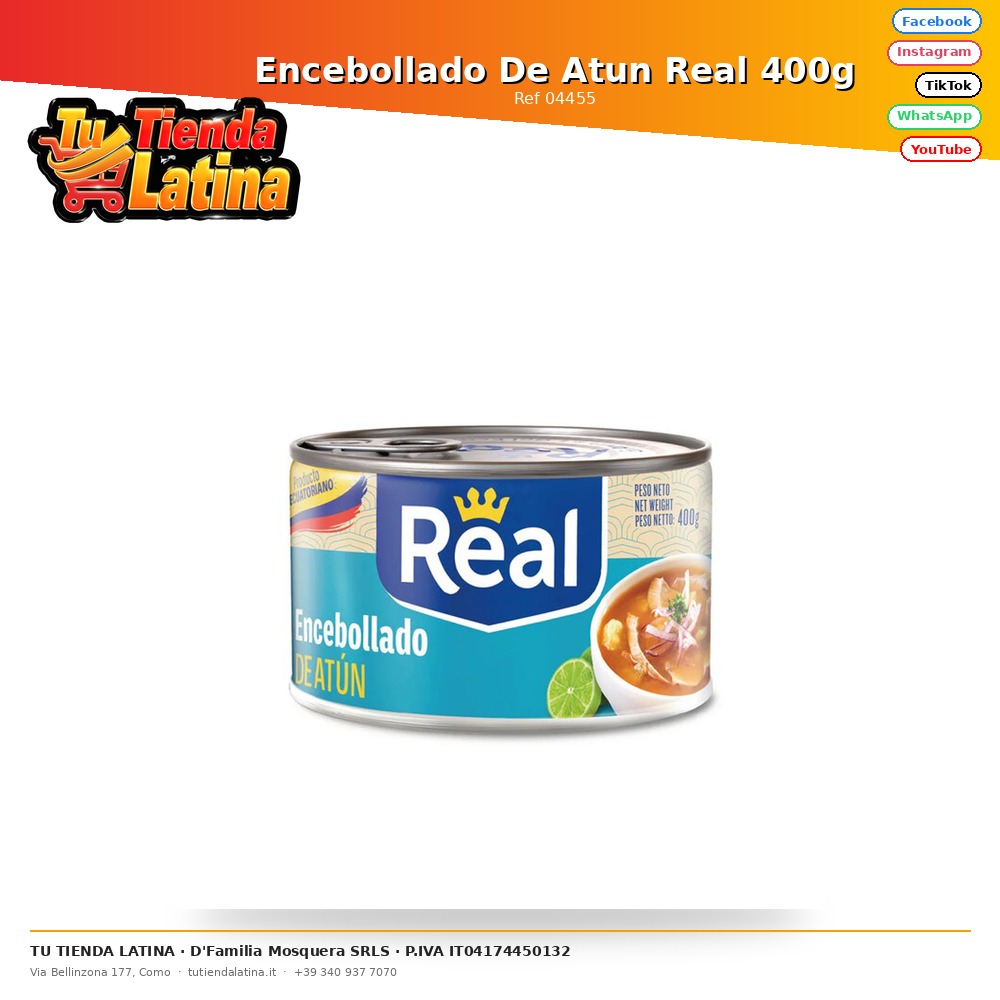 Cipolla Tonno Reale 400g