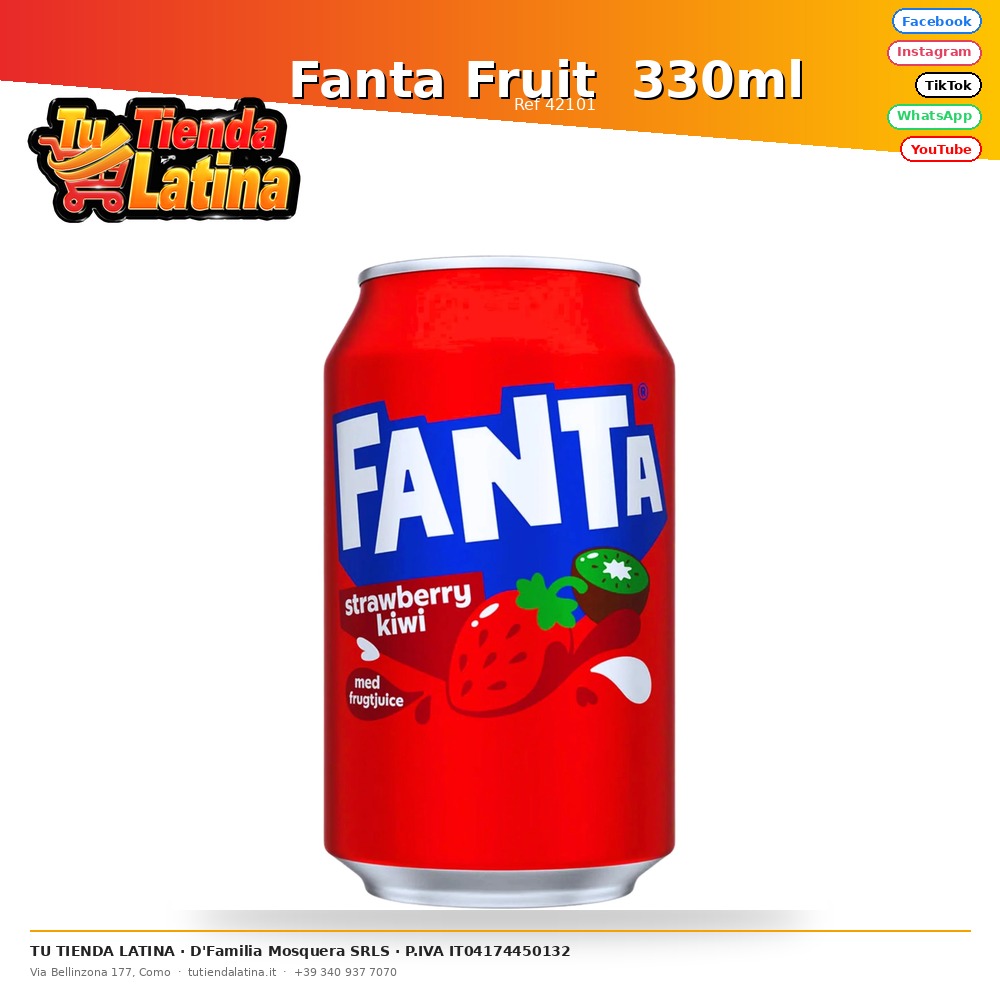 Fanta Frutta 330ml