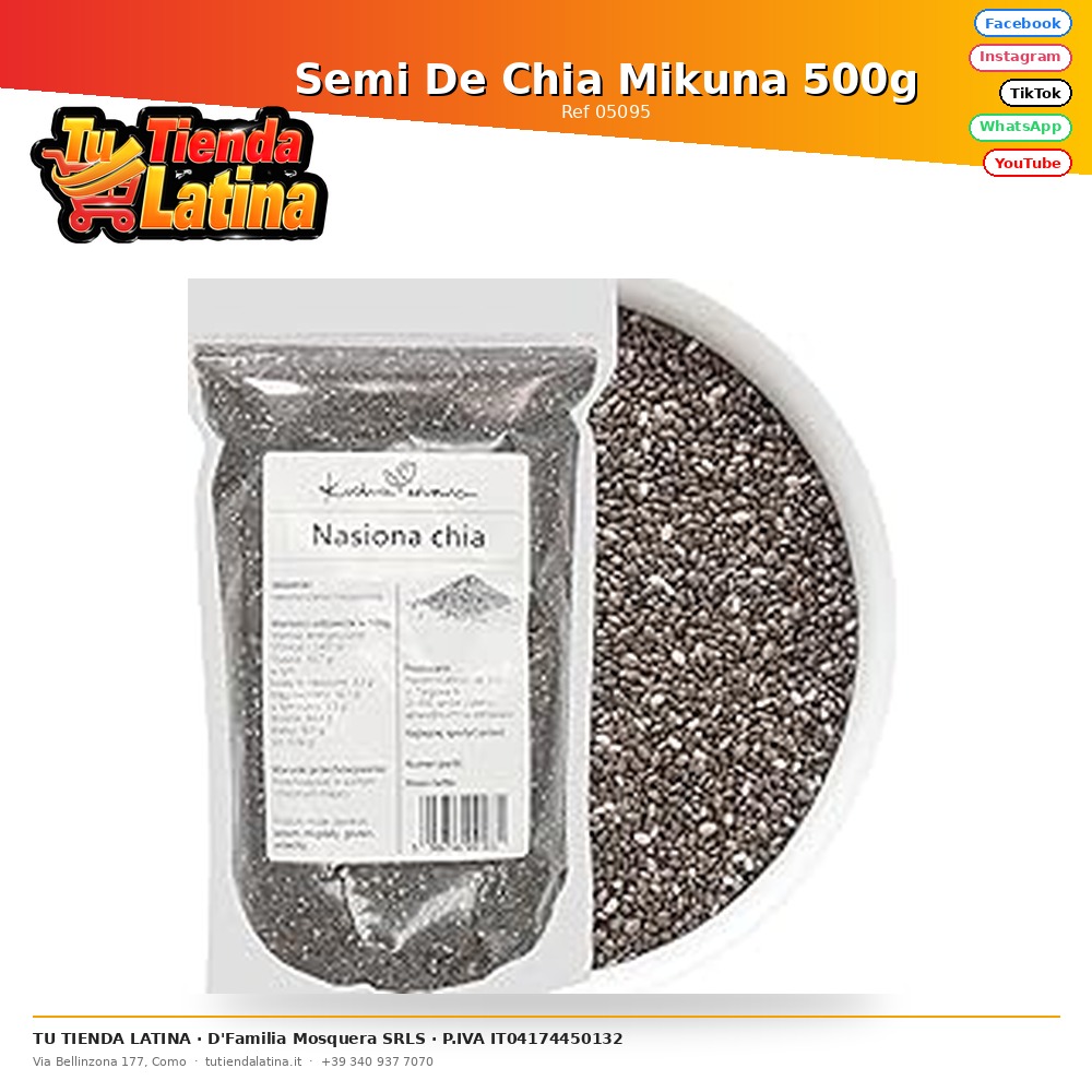 Semi De Chia Mikuna 500g