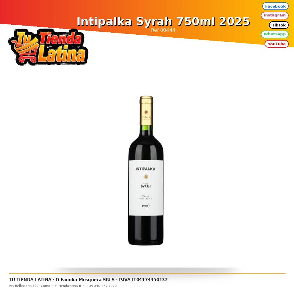 Intipalka Syrah 750ml 2025