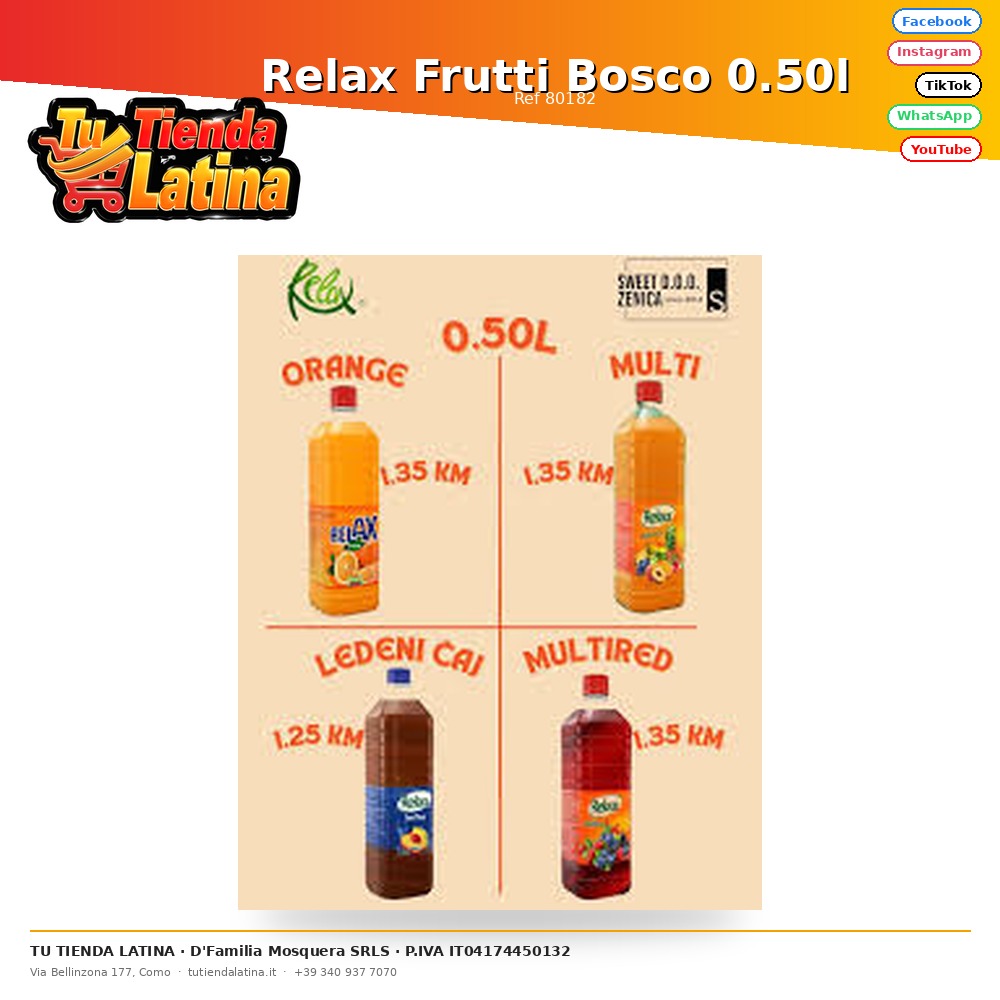 Relax Frutti Bosco 0,50l