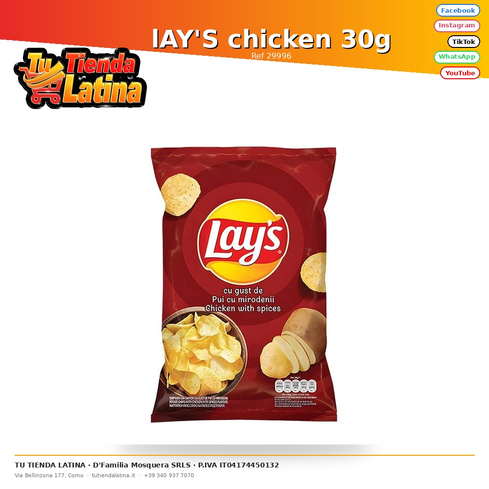 pollo di Lay 30 g