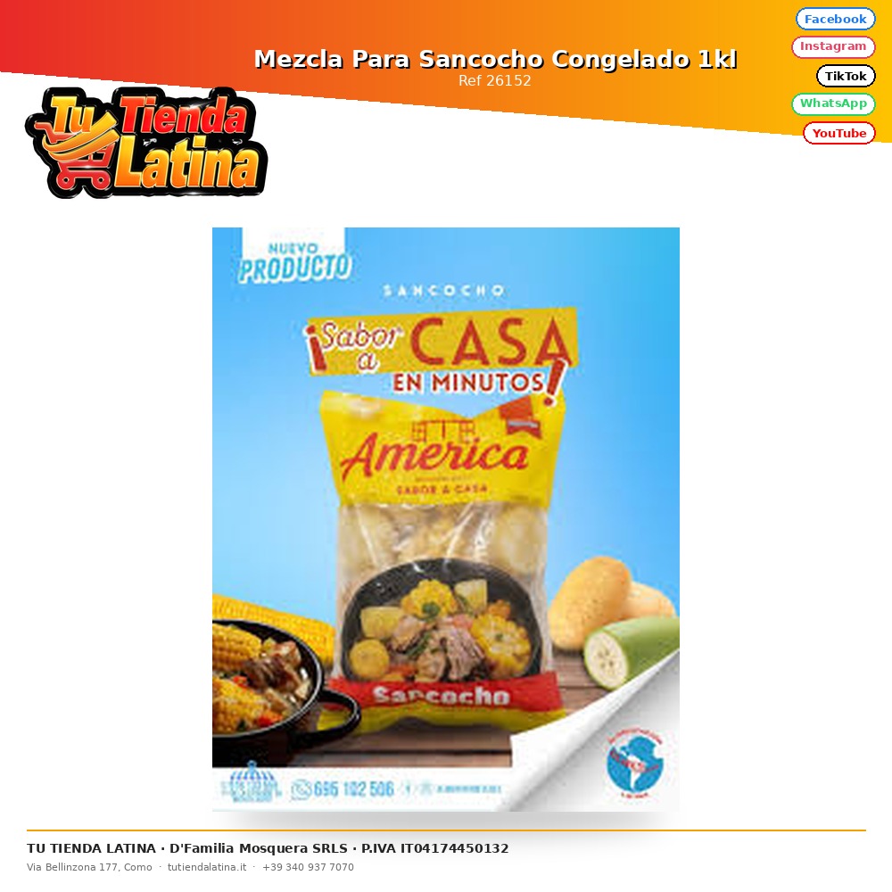 Miscela Sancocho congelata 1kl