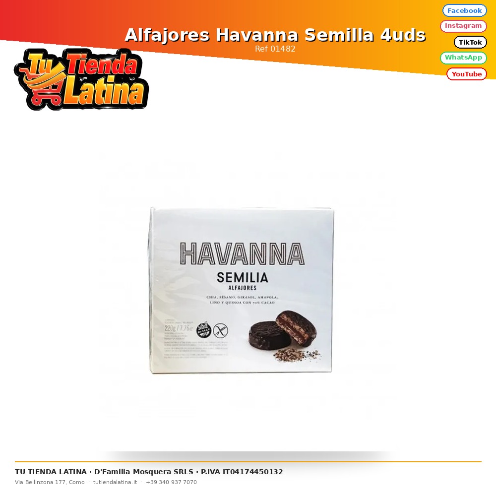 Alfajores Havanna Seed 4 units