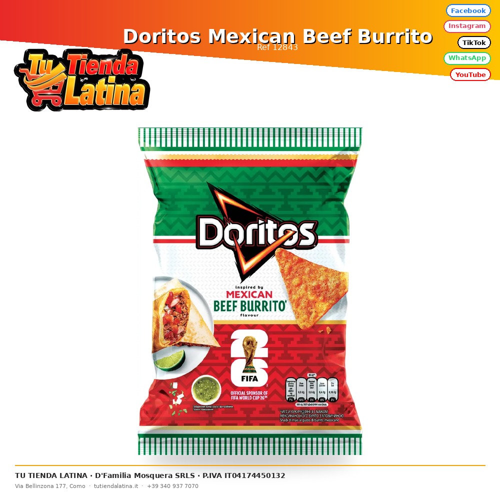 Doritos Mexican Beef Burrito