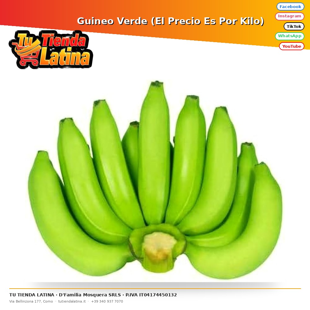 Green Banana (Price is Per Kilo)