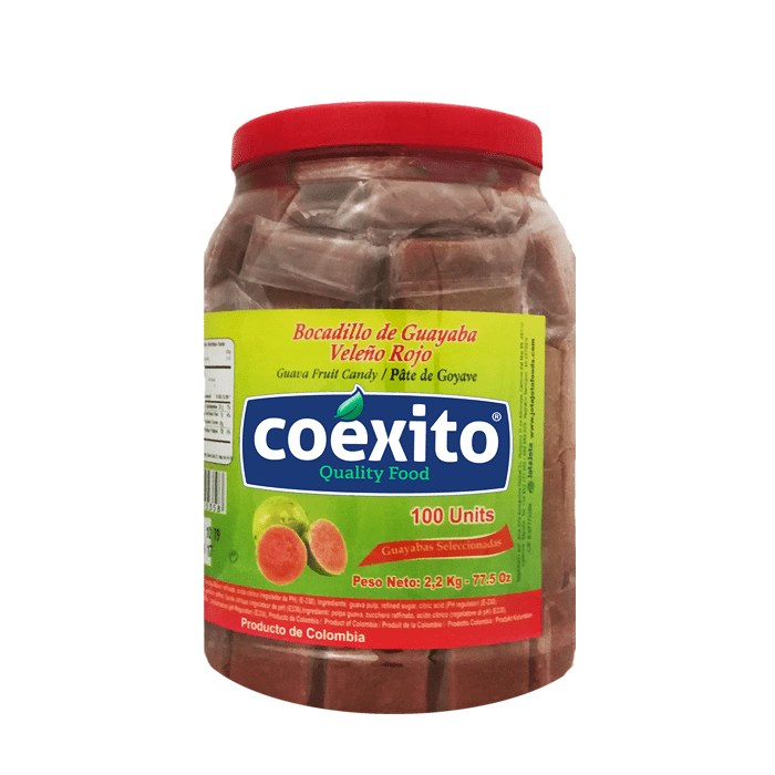 VELEÑO GUAVA SNACK JAR 100 units COEXITO
