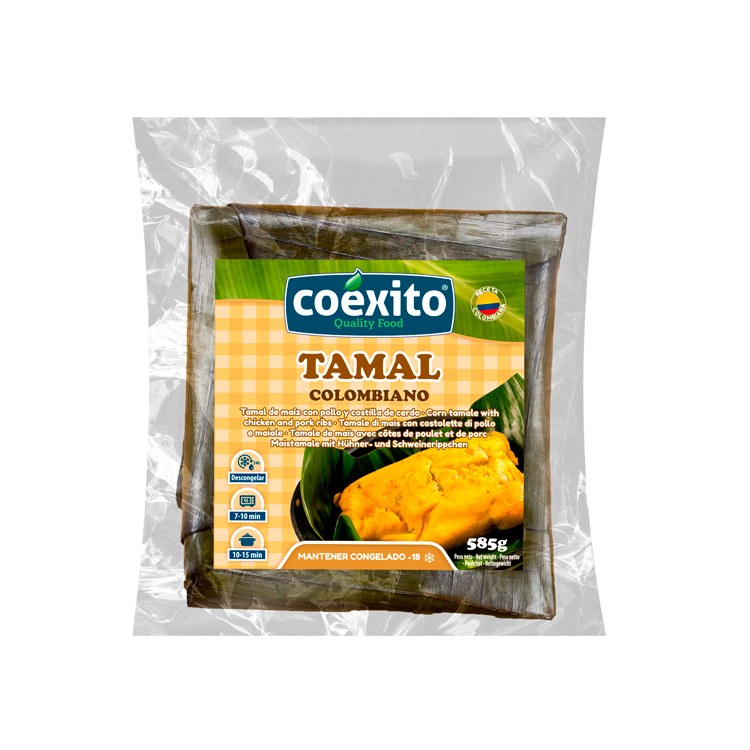 Frozen Tradition Colombian Tamal 8 Units X Coexito Box