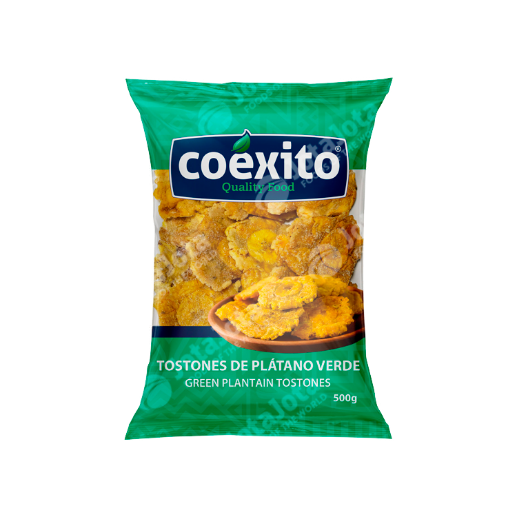 FROZEN GREEN BANANA TOSTONES 500gr COEXITO