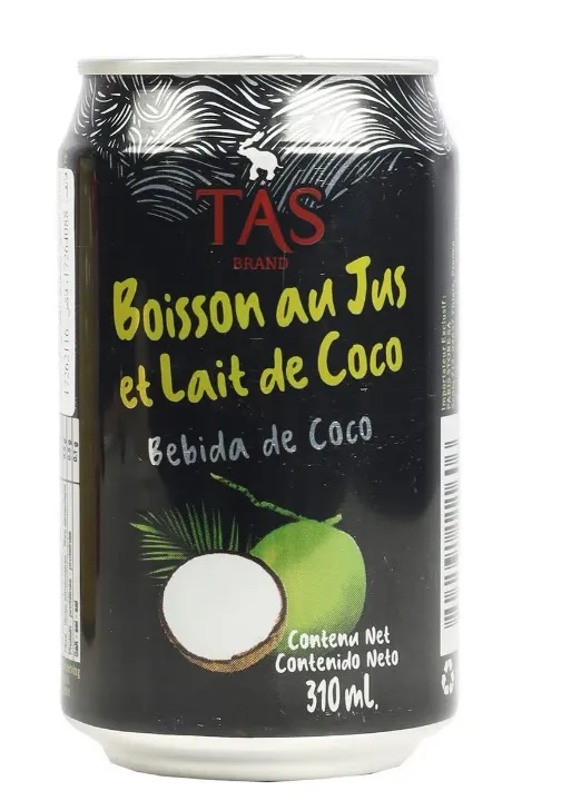 Tas Coconut Drink Leche de  Coco 310ml
