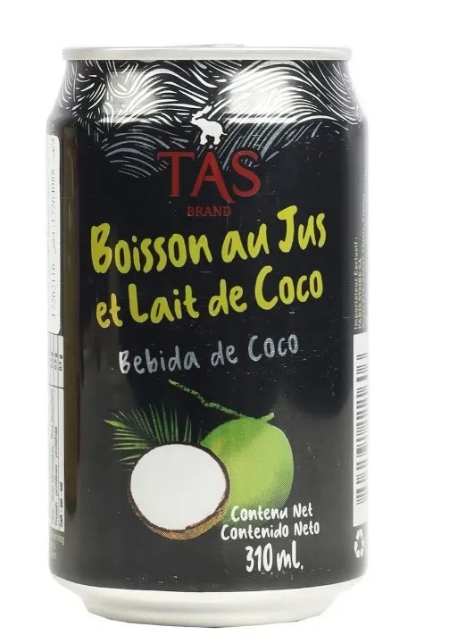Tas Coconut Drink Leche de Coco 310ml