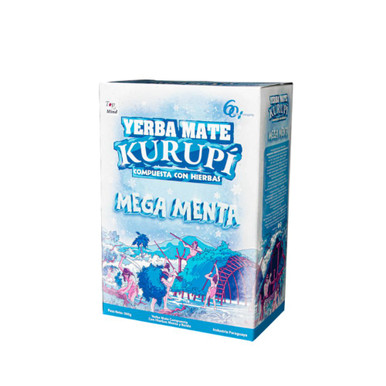 Yerba Mate Kurupi 500g Compuesta Terere Mega Menta 