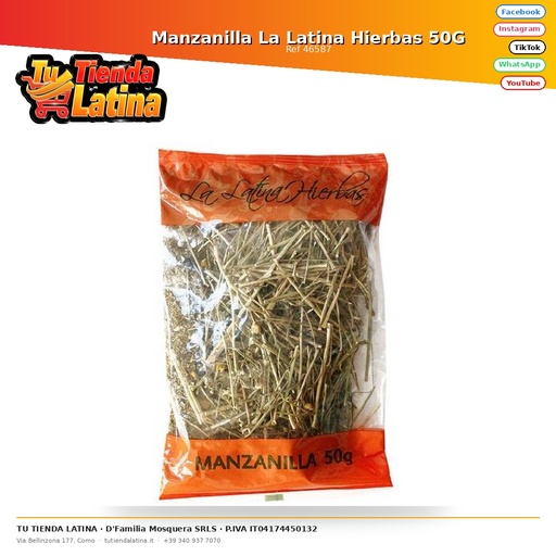 [46587] Manzanilla La Latina Hierbas 50G