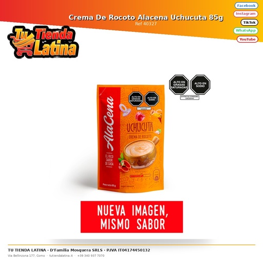 [40327] Crema De Rocoto Alacena Uchucuta 85g