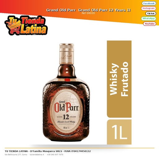 [04020] Grand Old Parr  Grand Old Parr 12 Years 1l