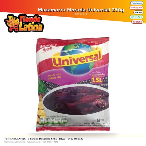 [03674] Mazamorra Morada Universal 250g