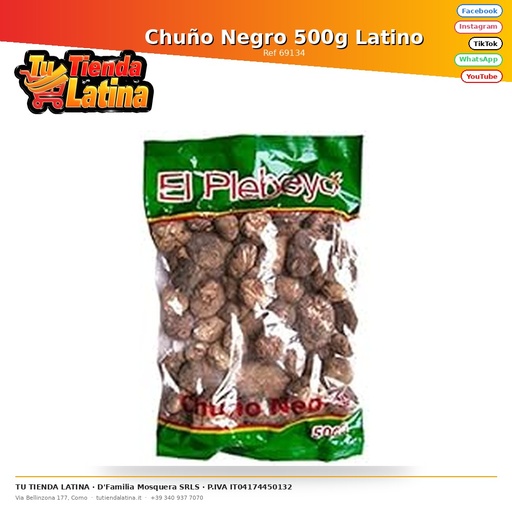 [69134] Black Chuño 500g Latin